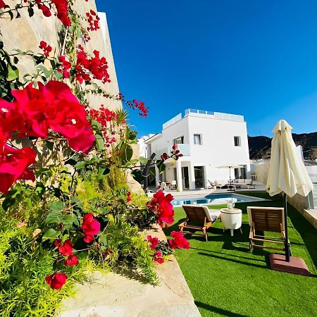 Dream Villa With Heated Pool, Rooftop & Ocean Views Mogan Bagian luar foto
