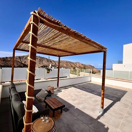 Dream Villa With Heated Pool, Rooftop & Ocean Views Mogan Bagian luar foto