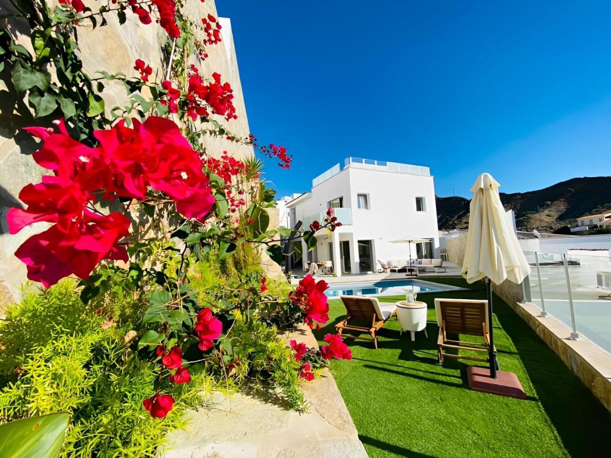 Dream Villa With Heated Pool, Rooftop & Ocean Views Mogan Bagian luar foto