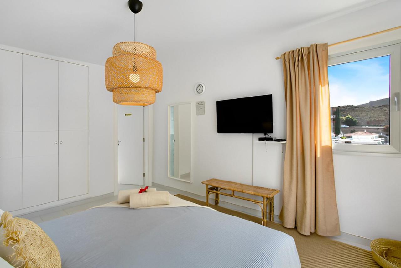 Dream Villa With Heated Pool, Rooftop & Ocean Views Mogan Bagian luar foto