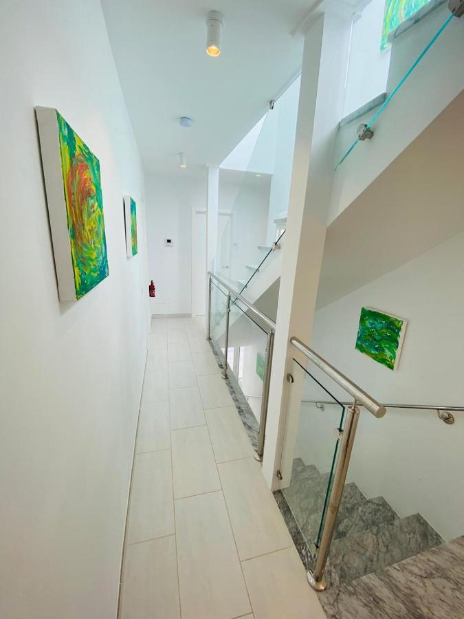 Dream Villa With Heated Pool, Rooftop & Ocean Views Mogan Bagian luar foto